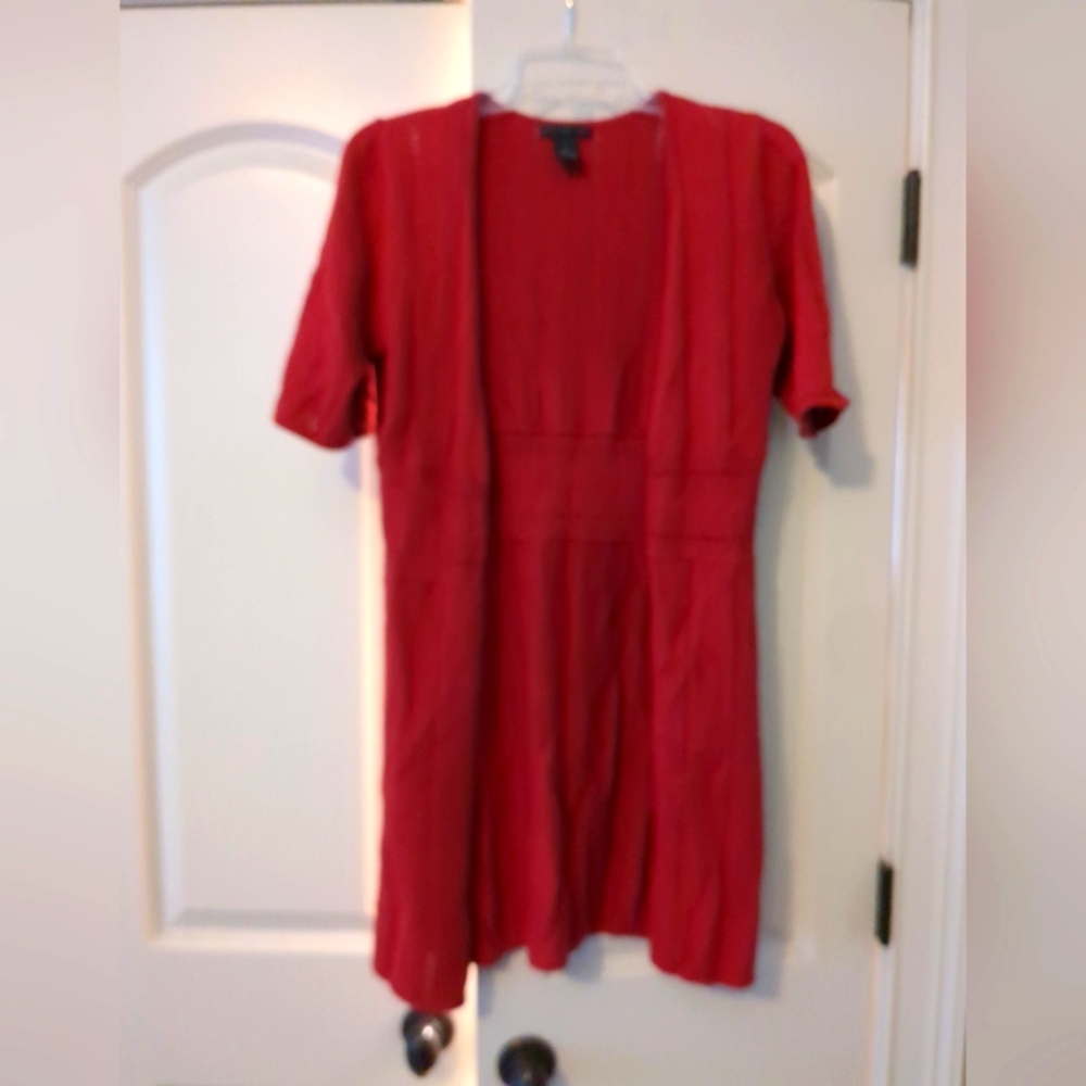 Madison Studio Vibrant Red Knit Top
